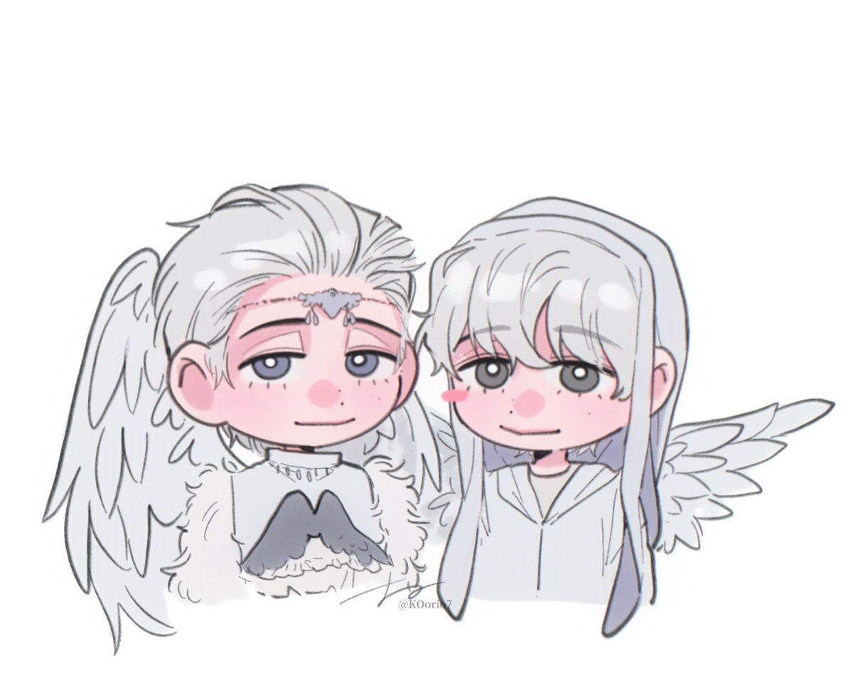 KOorio7's tweet photo. #TXTfanart #휴닝카이 
천사님🪽 https://t.co/ugln36KvTo