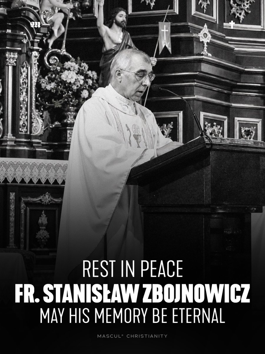 masculchristian's tweet photo. A 31-year-old Ukrainian man stabbed five people at a Benedictine abbey in Jarosław, Poland, killing Catholic priest Fr. Stanisław Zbojnowicz and injuring four others. The suspect was arrested shortly after the attack, while authorities continue to investigate the motive. Ukrainian President Volodymyr Zelenskyy condemned the killing and said, “Justice must be done.”