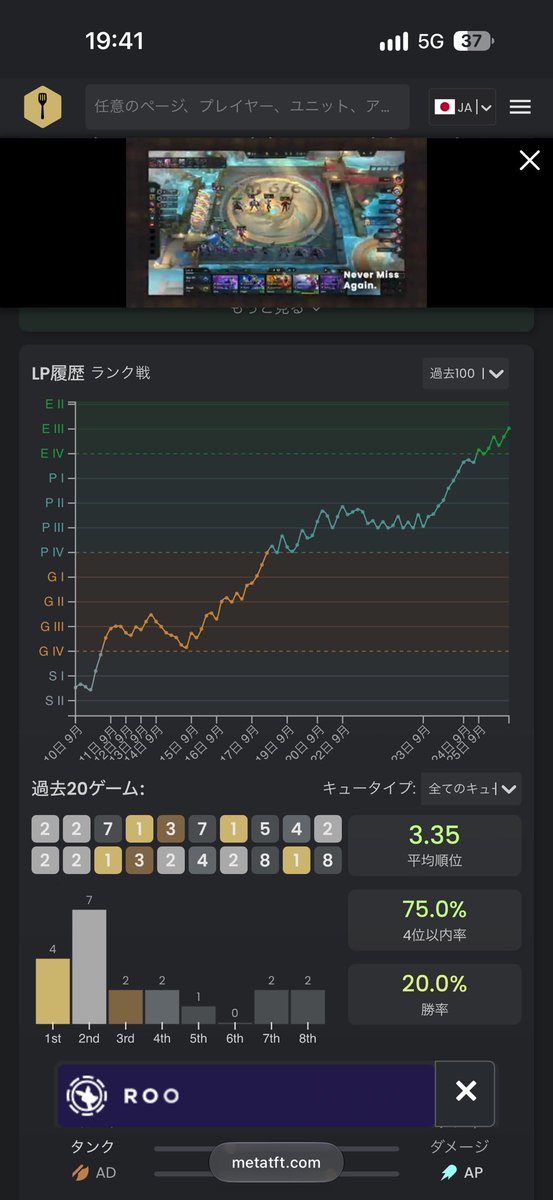 chyuripe's tweet photo. セット13以降一切やってなかったけど今のセットマジでおもろい勝率良い https://t.co/81c1ARLAvn