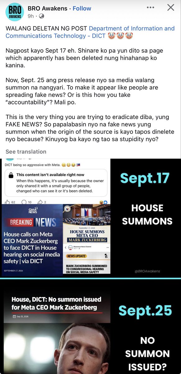 rozenheartdream's tweet photo. DICT getting roasted with receipts from all it’s bad decisions lol 

Former DICT Undersecretary Jeffrey Ian Dy also sent demand letters for Cease and Desist to the DICT, CICC and NTC https://t.co/hjnslZBVDs