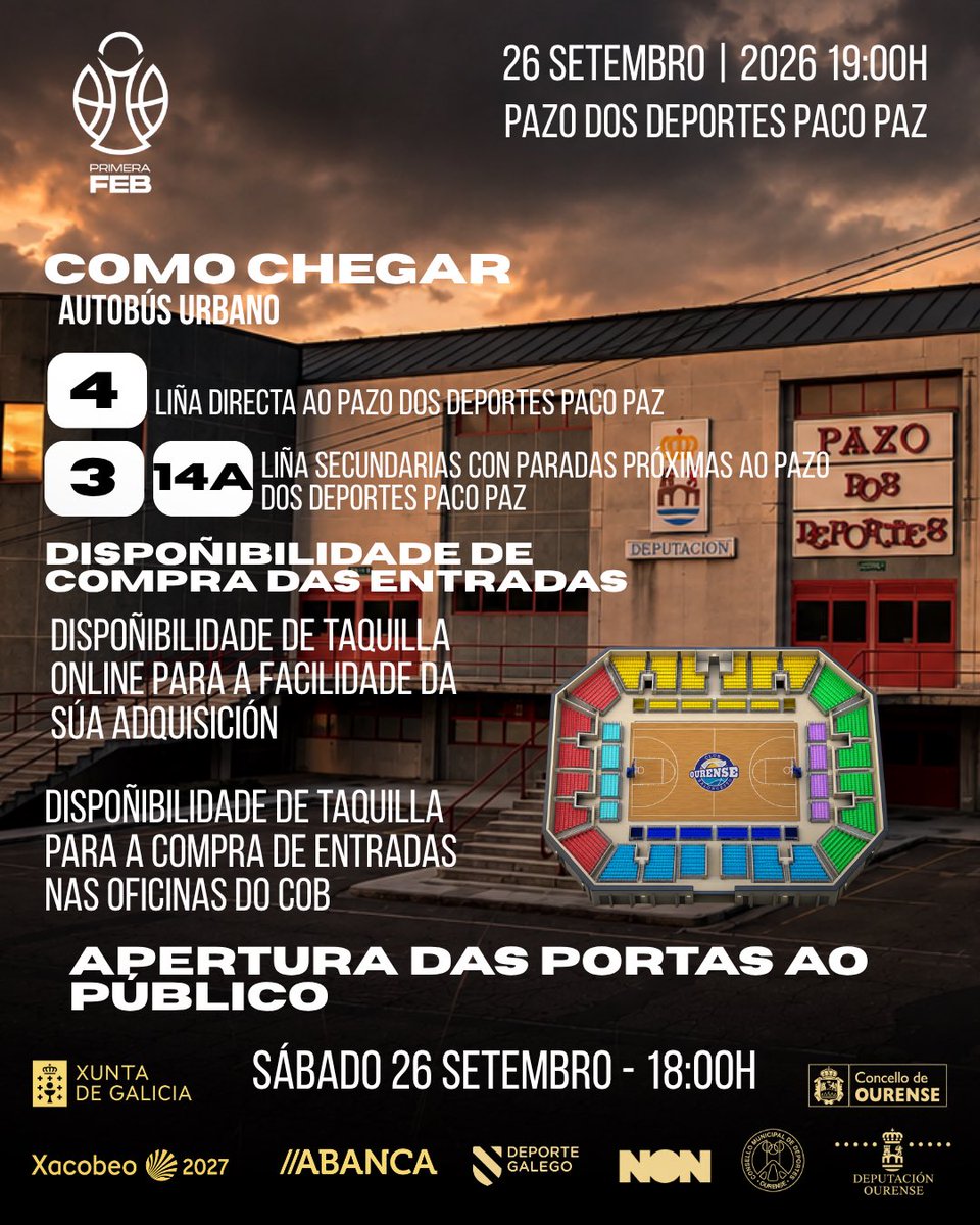 COBSAD's tweet photo. Aficionados do equipo visitante e propios aficionados, aqui vos deixamos unhas pautas de guía a seguir no encontro de mañá previa e post partido!!
Temos moitas gañas de dar a benvida a este período de competición ao voso carón!!
#ForzaCOB #Pertenza https://t.co/fRbGpa0fDz