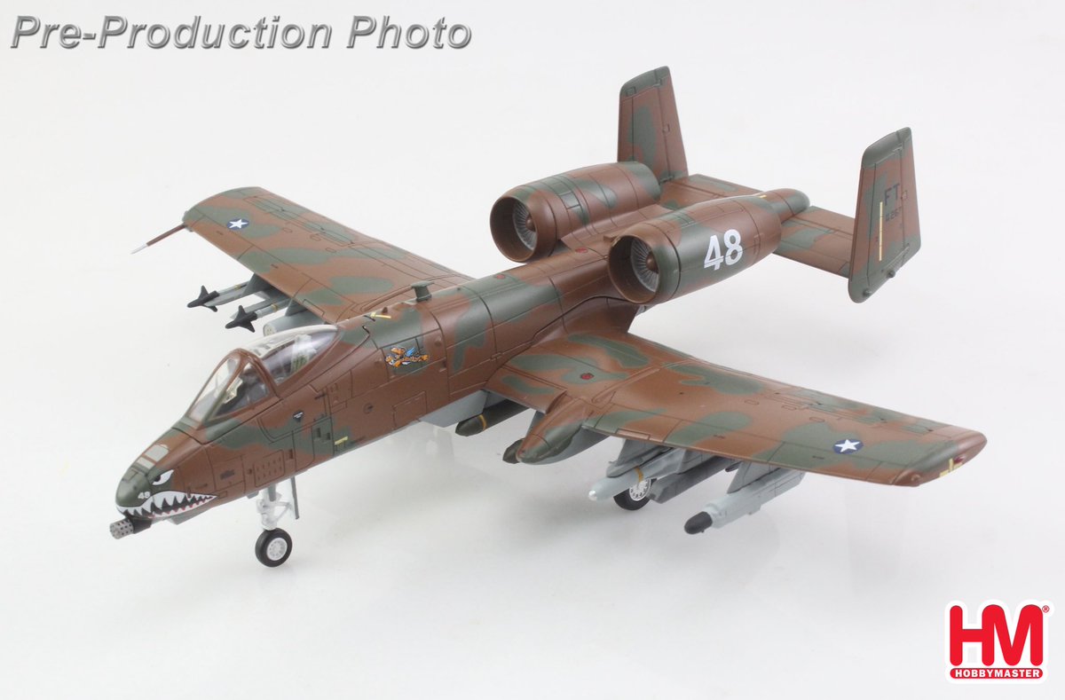 diecastdioram's tweet photo. Hobby Master HA1345 | Fairchild A-10C Thunderbolt II Warthog

Fairchild A-10C Thunderbolt II Warthog Heritage Jet 80-0267, 74th FS, Moody AFB, 2026

Scale 1:72 / Diecast model

Pre-order now at: https://t.co/bYQm0tjrCO https://t.co/uI91AJv6HB