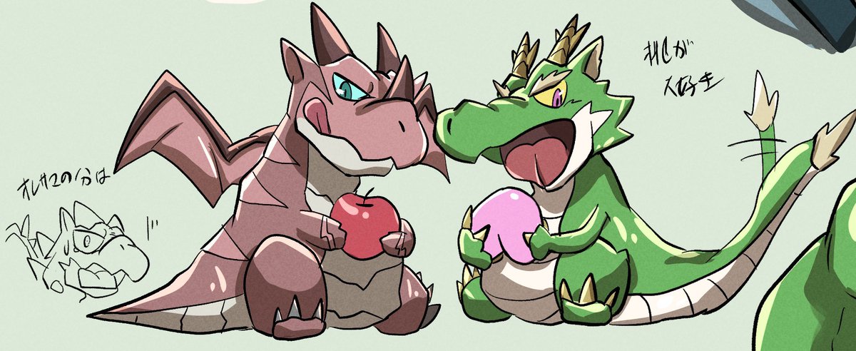 donburi_third's tweet photo. 昔5匹くらいドラゴン作って継続的に描こうとしてスグに頓挫した事があったんだけど、今ならもうちょい見れる絵も描けるしまたチャレンジしていいかもしれない。 https://t.co/qwRDUXMXnW