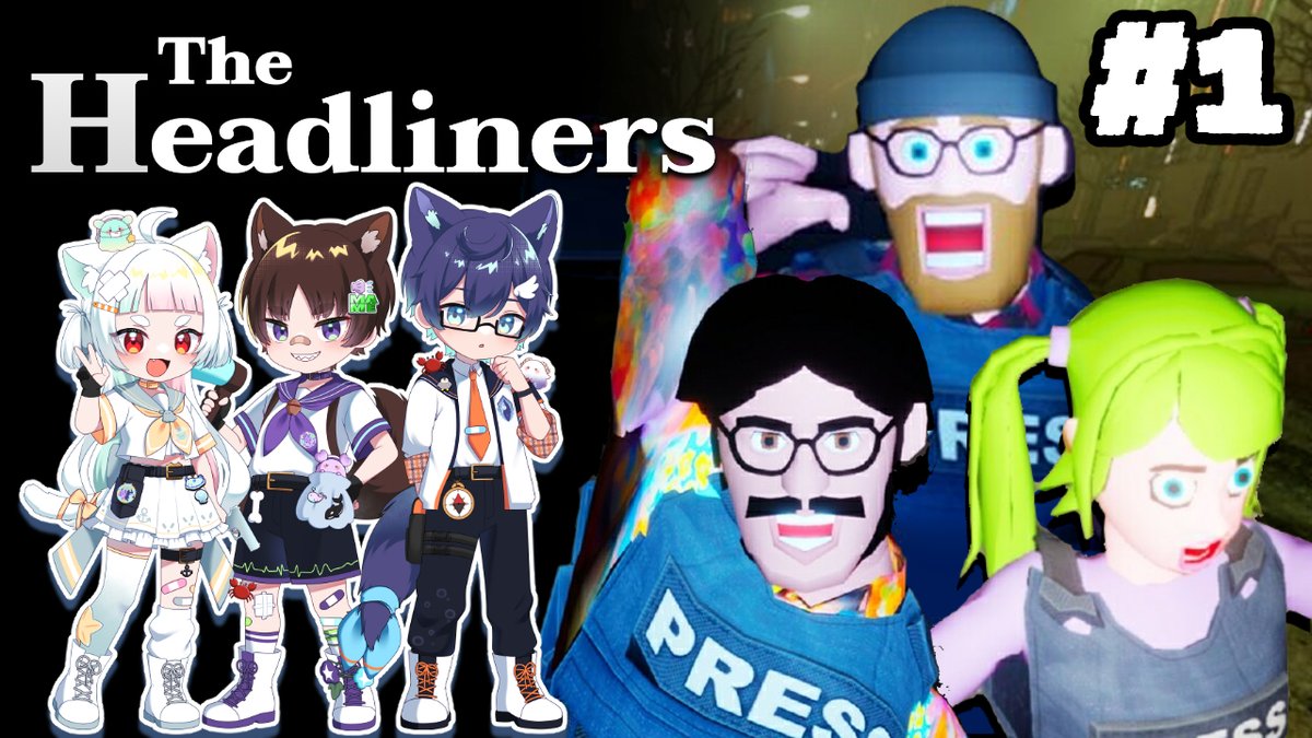 Ponjushi's tweet photo. ぽんジュ～ル！🌊

動画投稿しました！
写真を撮って金を稼ぐゲーム【The Headliners】です！

▼動画はこちら
写真撮って金稼ぎます※爆音注意 
https://t.co/qD1ASVHaLq

#ぽんこつ三獣士 #TheHeadliners https://t.co/Roal3IHxXZ
