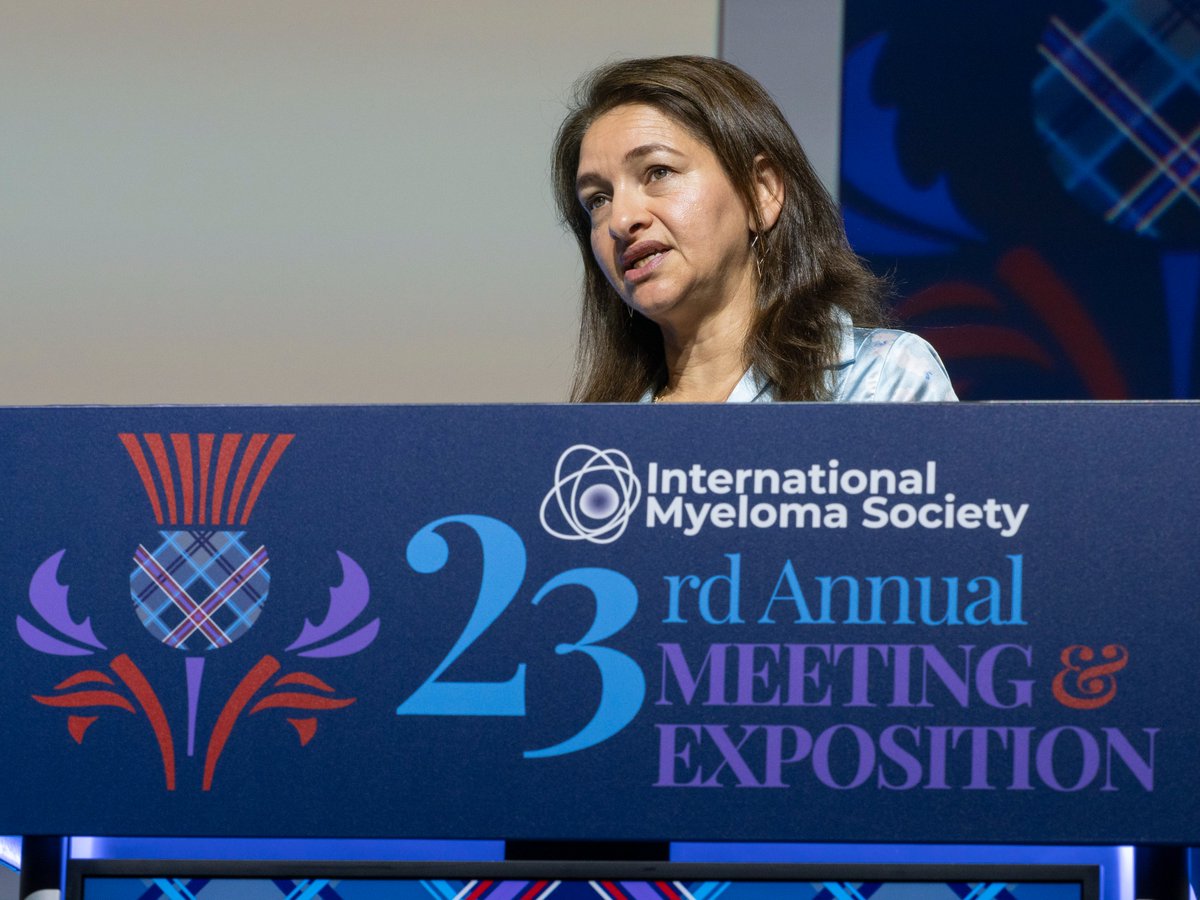 Myeloma Society (@Myeloma_Society) — #IMS26 — conference slide