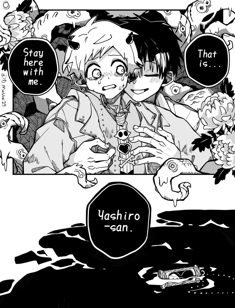 DMassai29's tweet photo. [Hanako(A) x Yashiro(B)] (ABO): Tooth Marks! 
(16/19)
#HanaNene #tbhk #jshk #jibakushounenhanakokun
#toiletboundhanakokun #花子くんお絵描き https://t.co/EXNrMAEBzF