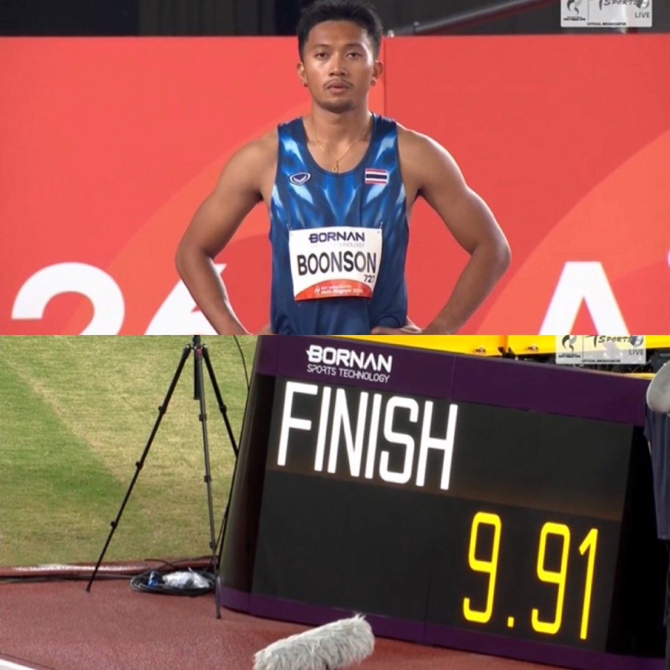 Skyview36's tweet photo. บิว โหดมากกกกกกก
วิ่ง 100 ม.รอบรอง เวลา 9.91 วินาที 
สถิติใหม่ Asian Games 
ลุ้นรอบชิงทอง  20.20 น.  🥇
#บิวภูริพล #เอเชียนเกมส์2026 https://t.co/XczBUTwQRo