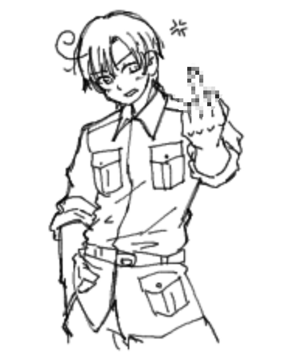 APH_moon_M's tweet photo. 絵茶産めちゃめちゃ悪態ついてるロマ https://t.co/gXqeEgiLlr