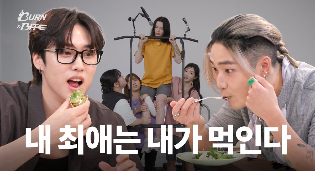 zgzg_club's tweet photo. We’ll break a sweat, you just enjoy the feast, Danpoongz! 🔥

The hybrid variety show where we work out to feed you, [BURN &amp; BITE EP. 1]

Featuring KEVIN &amp; JACOB of THE BOYZ — watch it now!

🎬https://t.co/1o6pJnYkgE

#THEBOYZ #KevinMoon #JACOB #ziggleziggleclub https://t.co/jJwt7gXzdx