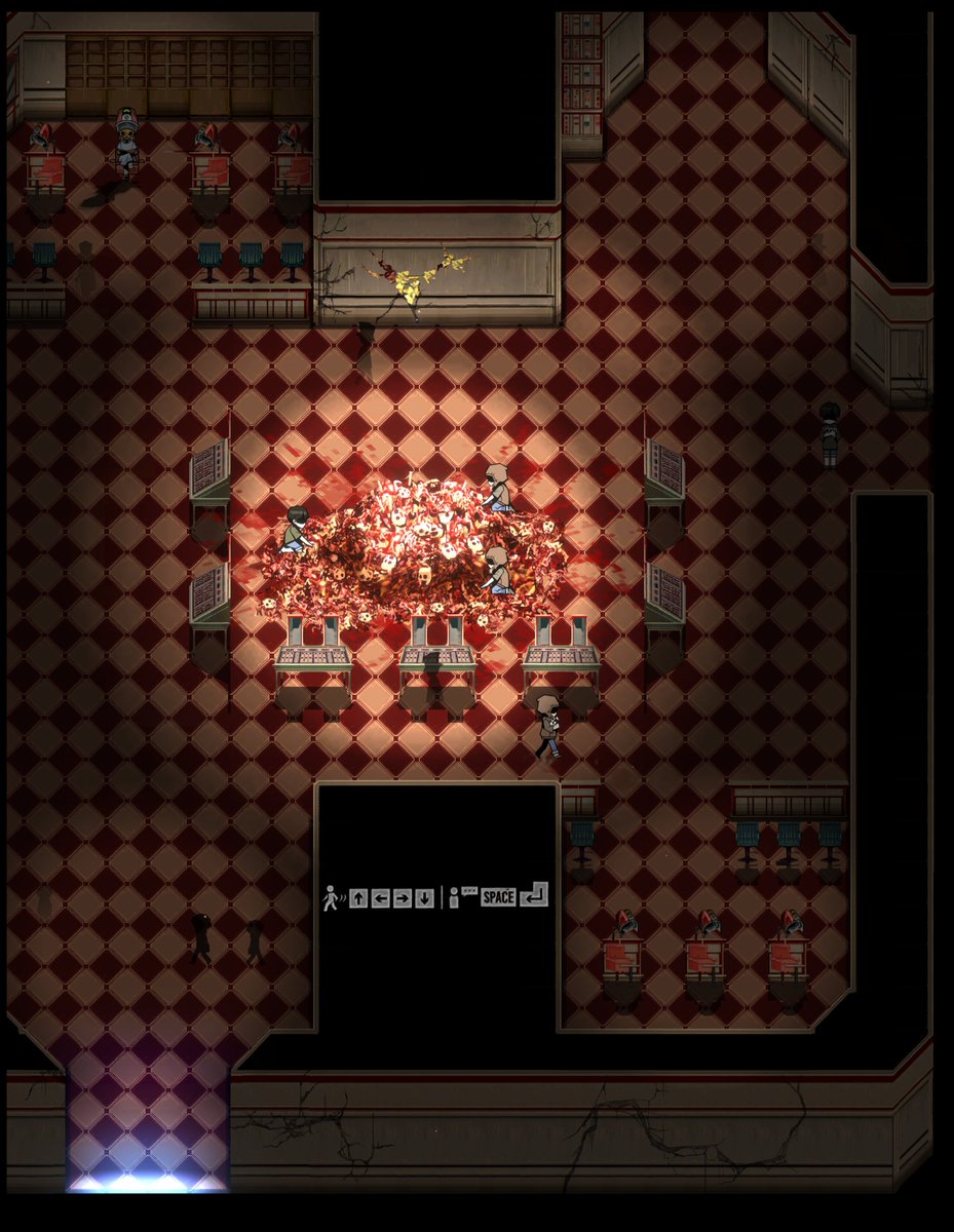 varenseith's tweet photo. Idk if anyone'd done this before, but I made maps of every floor and rooms of Part 1 of Canto X's RPG section!!! 
Feel free to use them!

https://t.co/C7munlprCC https://t.co/L5p4zPrdvk