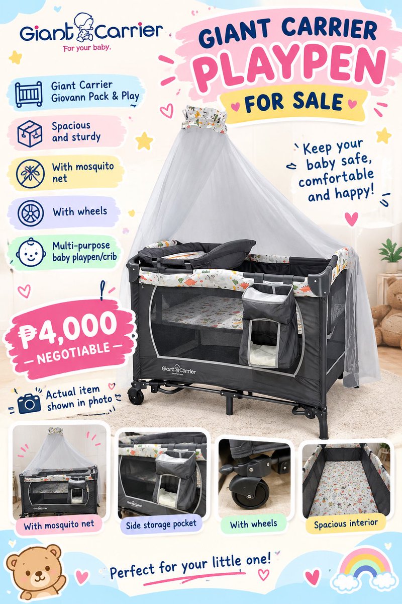 dontmeh90's tweet photo. For SALE- BABY ITEMS

📌 Details are in the photos.
💰 Affordable and negotiable prices
📸 Actual item photos posted

RFS: Raising funds for my son’s needs. 💙👶

📩 PM me for inquiries, additional details, or to negotiate. https://t.co/gNZf1kI8K4