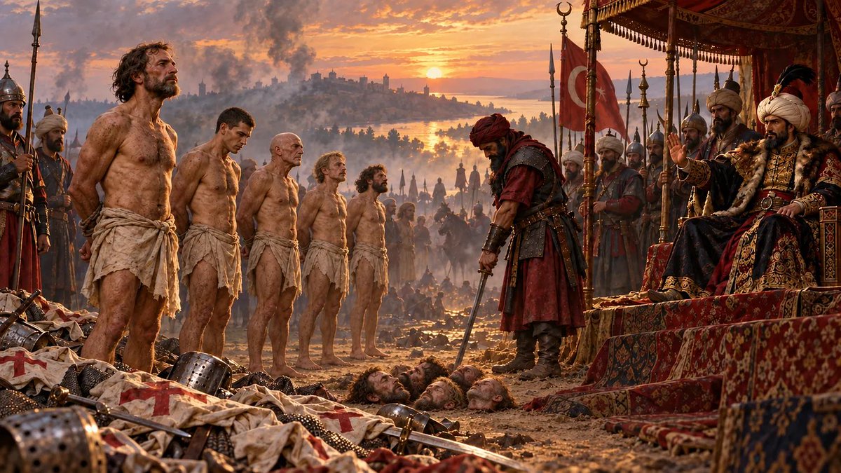 RaymondIbrahim5's tweet photo. Today in (Forgotten) History: Thousands of Crusaders Are Beheaded for Refusing Islam at NICOPOLIS
https://t.co/oFGhdX6MFm https://t.co/XUBaX0FkgD