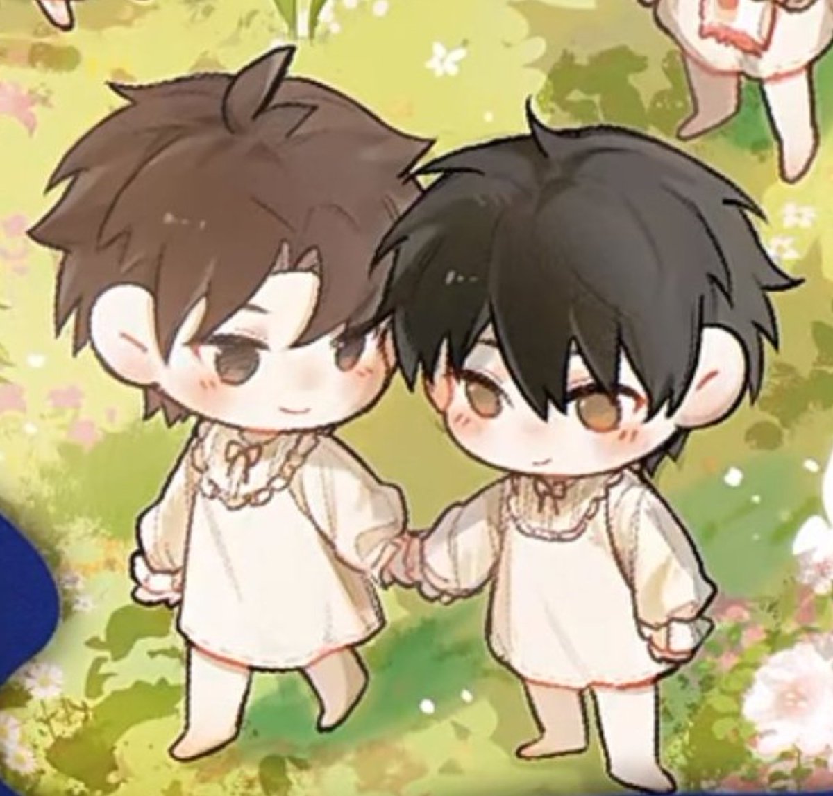 astralcatz's tweet photo. They look so happy, look at their little blushes 🥹🥹🥹 https://t.co/l2DtaMajX4
