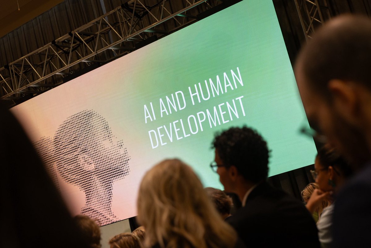 AminaJMohammed's tweet photo. Our human magnificence is not simply that we built AI. It is whether we are wise enough to decide how to use it.

Whatever AI becomes, the measure of progress must still be what it makes possible for humankind and our planet.

Amidst #UNGA, we brought our AI & Human Development journey and harvest to New York. Tomorrow, we take it back across the world to seed the outcomes so we keep the promise of the SDGs.