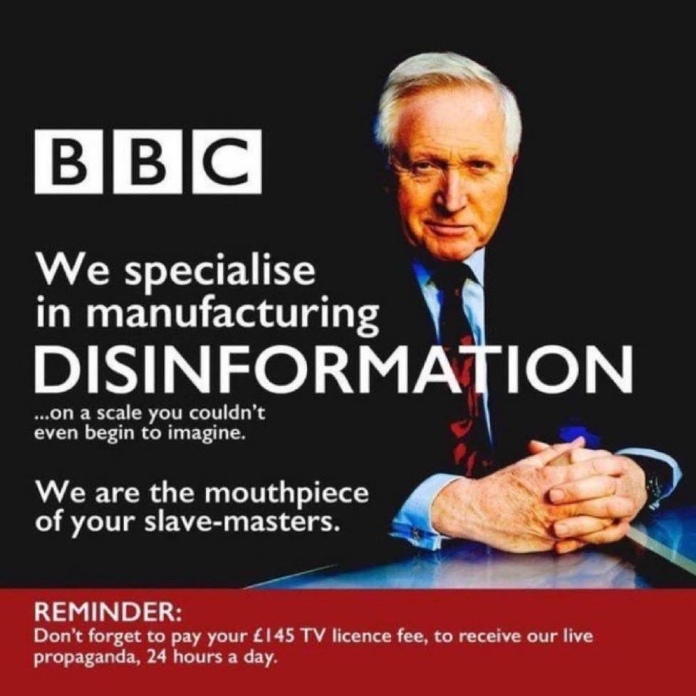 ABridgen's tweet photo. I stopped paying the TV tax in 2023 when the BBC placed inappropriate subtitles under my live Parliamentary speech on ‘Covid vaccine harms’ . The BBC claimed they did it for ‘context’ . I complained to OFcom who upheld my complaint and I got a written ‘apology’ or the nearest thing to an apology the BBC ever issue. 
The BBC have never done that to any MP’s speech in Parliament before or since.