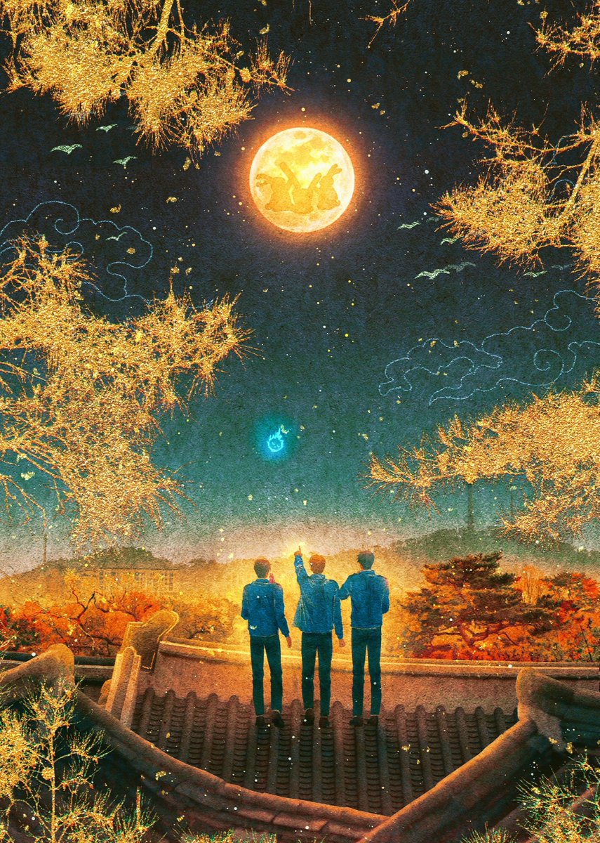 1000nri_ghost's tweet photo. 한가위
#현무1팀 #괴담출근 https://t.co/ddBZlRaYmY