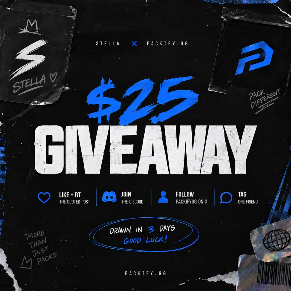 aestella_rae's tweet photo. $ 25 🔥 || 72 Hours 🦄 

* RT &amp; FOLLOW  @packifygg

* Join discord : https://t.co/bvJOE7gTqp

————— https://t.co/VCuvDp368A