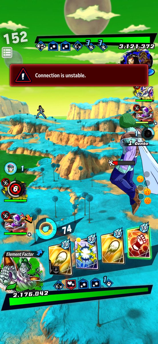 RyouDBL's tweet photo. Somthing wrong with PvP? Every battle is a dc? Then 5 fkin bots after!!?

#dblegends https://t.co/TVpzf7CE0I