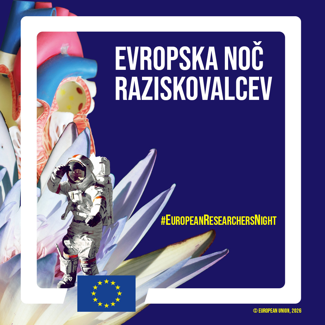 EKvSloveniji's tweet photo. ⚗#EuropeanResearchersNight je tu!
Raziskovalci širom EU danes odpirajo svoja vrata in predstavljajo zanimiv svet znanosti s🔝dejavnostmi za vse starosti.
Zanimivi dogodki vas čakajo tudi v 🇸🇮. Pridružite se nam: https://t.co/g0EaiBG3YI
#MSCA #EUSredstva #Tojeznanost https://t.co/a49LJEEnZH