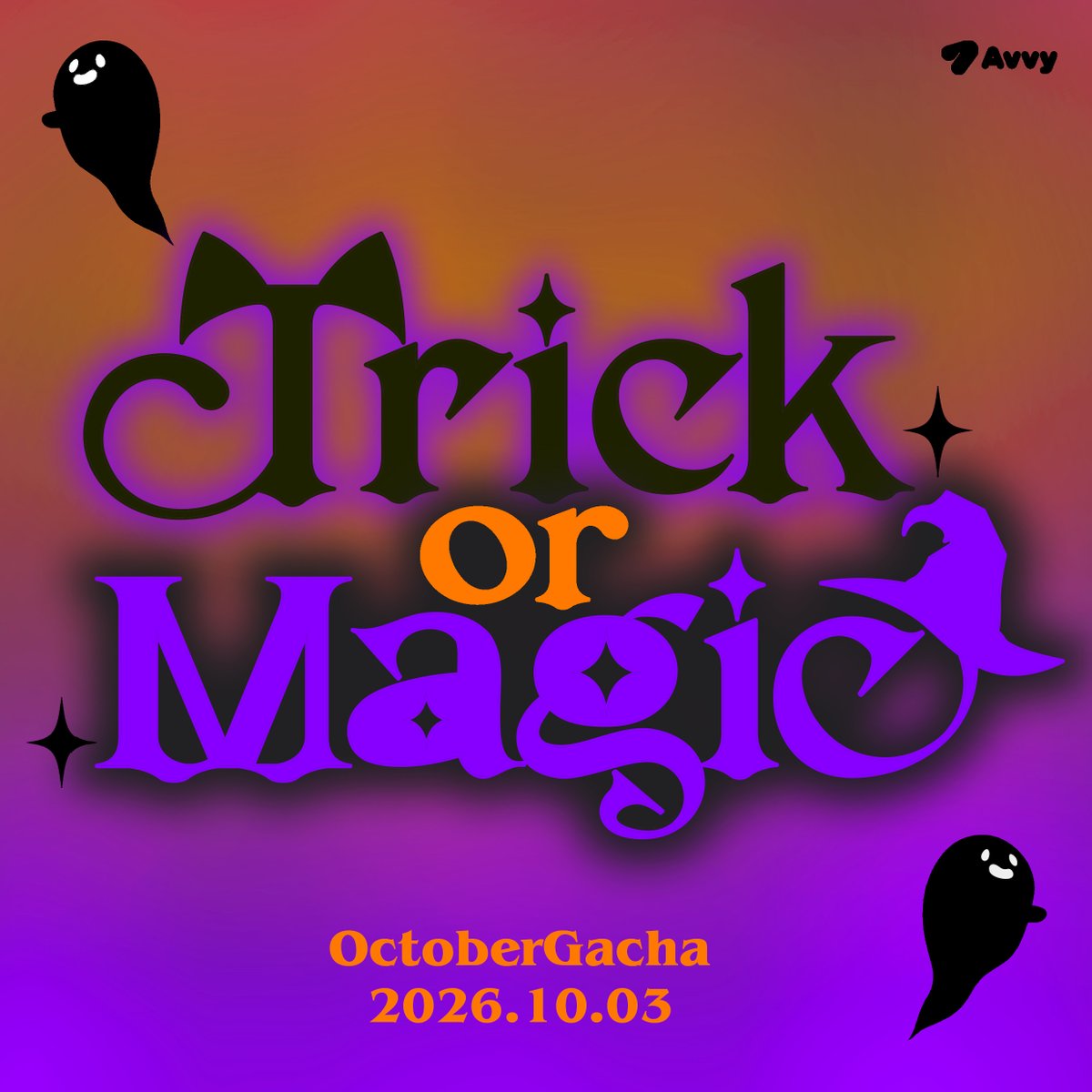 avvy_live's tweet photo. 🎃🪄🎃🪄🎃🪄🎃🪄🎃🪄

お菓子くれても、イタズラしちゃうぞ？
10/3 coming soon...

🎃🪄🎃🪄🎃🪄🎃🪄🎃🪄 https://t.co/7TlmIYl4ms