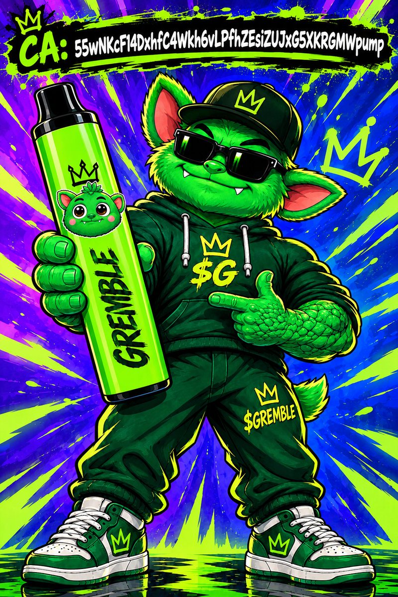 gigiminghetti70's tweet photo. $Gremble is the next moonshot

@GrembleCoin to the moon 🚀

@definite234 @philimueller22

My meme entry https://t.co/ftiVsIjYqQ