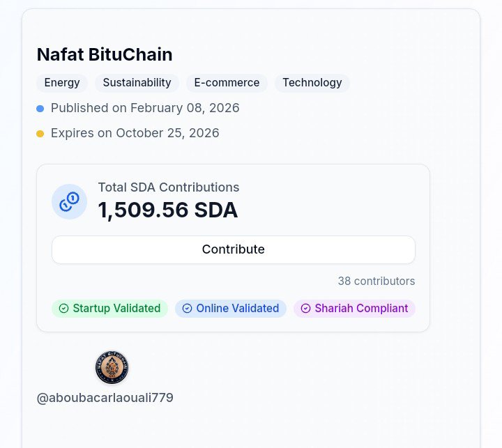 ValmOfficiels's tweet photo. 🚀 Nafat BituChain is building the future of mobility and automotive e-commerce.
From modern service stations to a global spare parts marketplace, we combine real-world services with blockchain technology.
Innovation • Trust • Transparency
https://t.co/LVCOr2tOHL
@sidrachain https://t.co/jK6DqofmC0