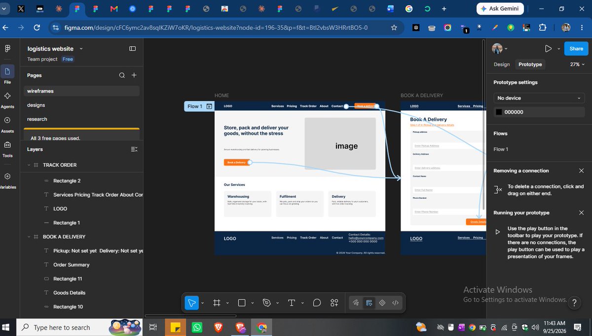 Rahmattalks's tweet photo. Another improvement now let's work on making it responsive before adding more screens ...
@X #connect #logistics #fypシ゚viral #UIUX #designers https://t.co/C8T8CRKati