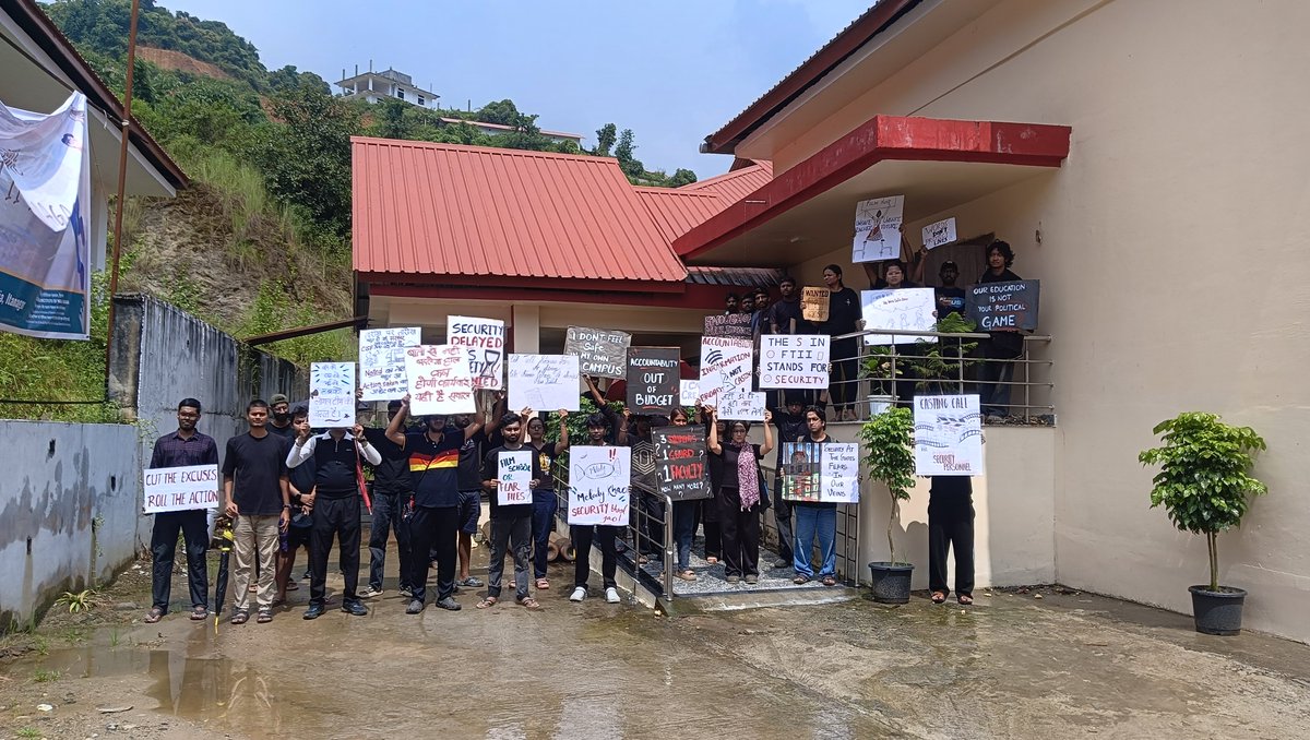 voiceofftiii's tweet photo. It’s been 9 days since we began our academic halt on 17 September, yet there has been no action or dialogue from the authorities. We urge them to address our demands and engage with us immediately.
@Abhijeet_dipke
@SauravDassss
@AshutoshRanka
@CJP_for_India
@dhruv_rathee https://t.co/3Q42FENQcI