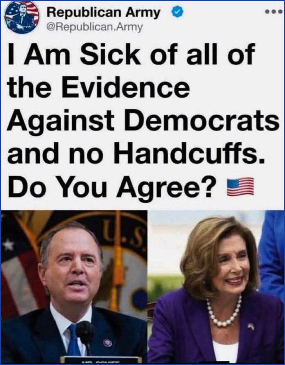gaye_gallops's tweet photo. 🇺🇸♦️🇺🇸♦️BLOOD BOILING OVER♦️🇺🇸♦️🇺🇸

When Will Justice Be Served With Handcuffs 

The Fact That It Hasn’t Is Very Telling Indeed https://t.co/zbWuQmKWSo