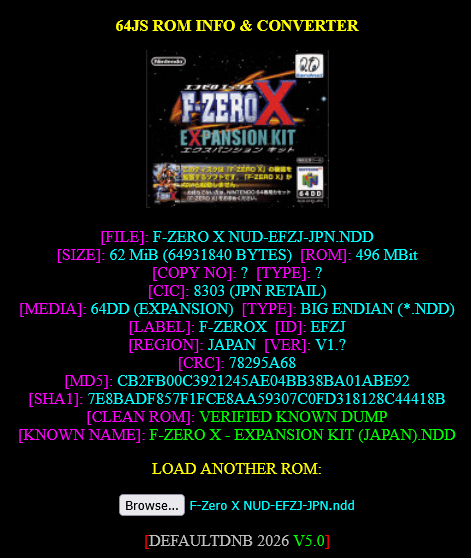 DefaultDNB's tweet photo. Aleck64 support is complete for 64JS. The new release will be uploaded once 64DD support is complete.
#n64 #ReCollect64 #Aleck64 #64dd https://t.co/qucgf1mAmY