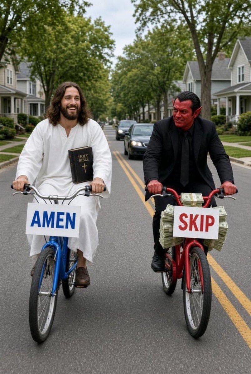 Melgibsonmove's tweet photo. Many will Choose Money 💵
But few will Choose GOD✝️

Who are you Choosing??

A. GOD✝️
B. Money 💵 https://t.co/hRX7aPWV4Y