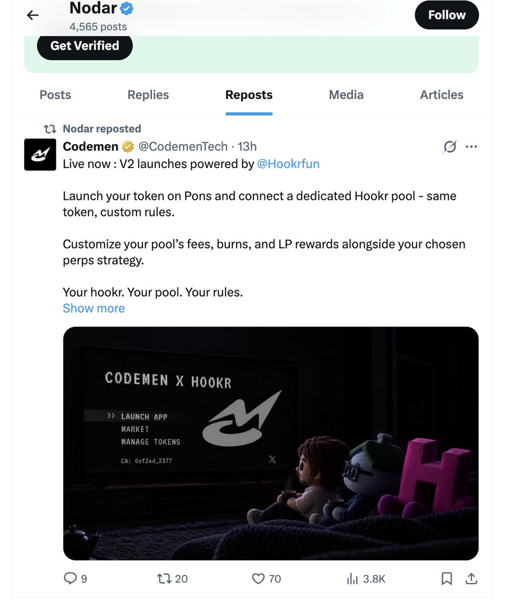 captjackcrypto's tweet photo. robinhood:0xf2ed00e0558a0de8b7336c9fac001a0127422377 nice chart
hookr connection https://t.co/QRu0htPThM