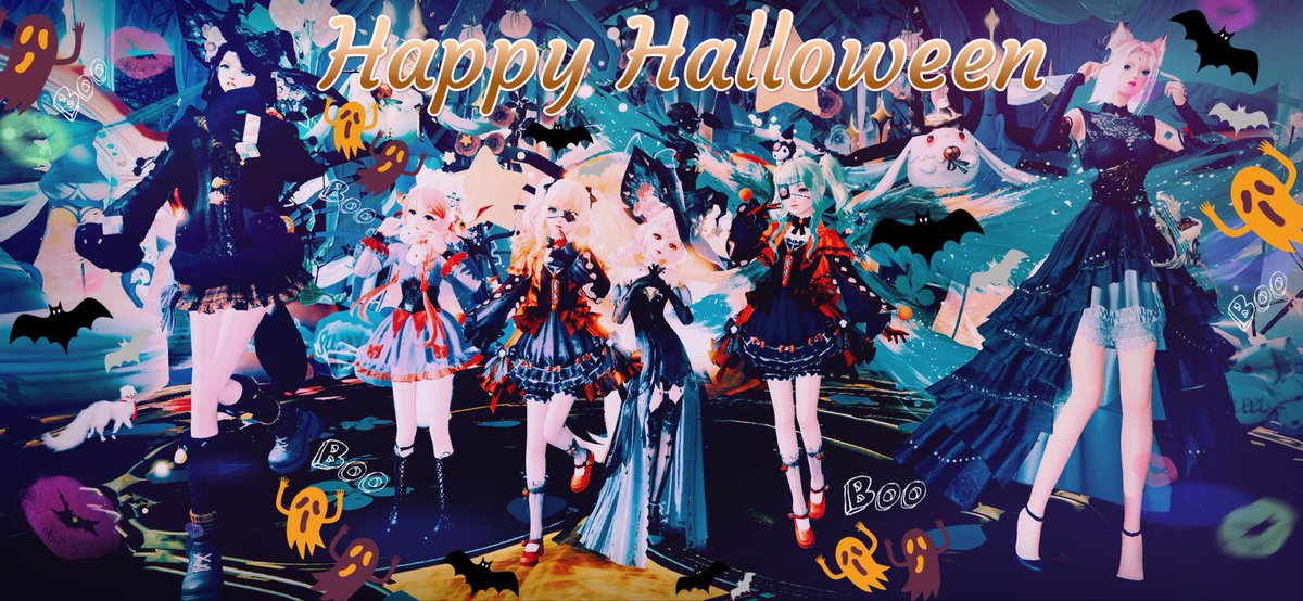 manya_soranouta's tweet photo. ✨🎃*⸜𝑯𝒂𝒑𝒑𝒚 𝑯𝒂𝒍𝒍𝒐𝒘𝒆𝒆𝒏⸝*🎃✨
もにちゃとリルちゃのホームでパーティーナイト☪︎*。꙳映える素敵なハロウィンスポットでパシャリなのだ🧡🖤
みんなとってもかわわ〜\(//∇//)\💖
#アズレア #AZUREA #アズレア写真部
#アズレアSS #アズSS #アズレアポーズ
#アズレアハロウィン https://t.co/rPV8yATp0o