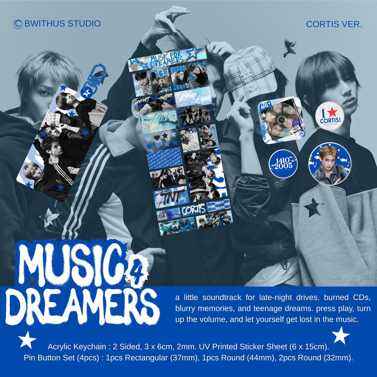 bwithusstudio's tweet photo. [Likes &amp; Reshares are very appreciated]

🎧 MUSIC FOR DREAMERS ⭐️

CORTIS VER. &amp; LNGSHOT VER. are here! 💿💙

💭Open Pre-Order: 25/09 - 03/10, 2026
🔗Details : https://t.co/ITSgN9jgfW (click link in our bio)

Don't miss it!🎵✨

#lngshot #shotties #cortis #coer https://t.co/0XM0FB4jbd