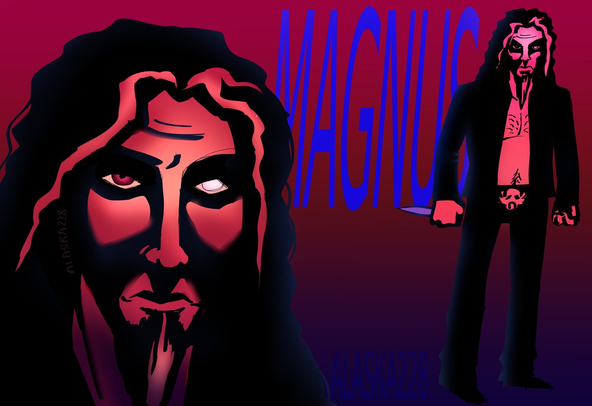 Alaska228a's tweet photo. don't look at me like that 🙄 #MagnusHammersmith #metalocalypse https://t.co/S29de0KgNX