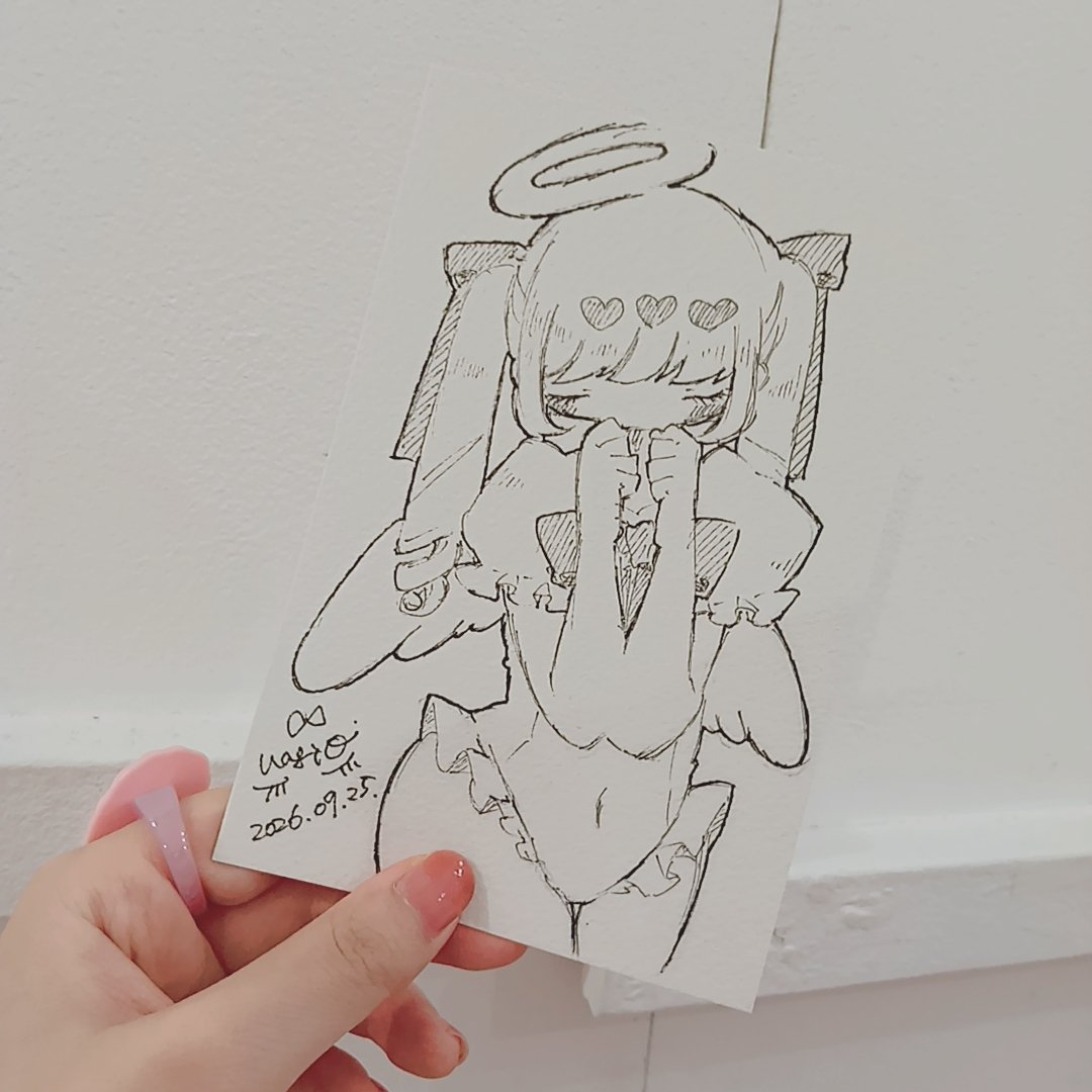 syrup29's tweet photo. プレオープン中に１枚描けました…✍️❤️

#カワクリ文化祭
本番はいよいよ明日から！
EAST館１Fでお待ちしています🙌✨ https://t.co/nAqeGnHduI