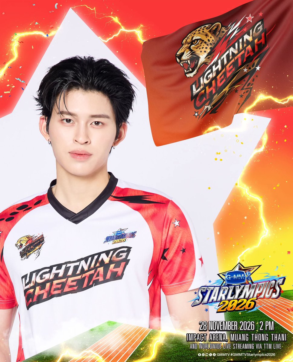 doublepjourney_'s tweet photo. Lightning Cheetah พร้อมลงสนาม! 🐆

หนุ่มนักบาสพี่พี่คนเท่ 44 &amp; 88 พร้อมค้าบบ
เตรียมเชียร์ปอนด์ภูวินทร์สุดใจเลย 😎🤟🏻

📸 FB : GMMTV

🔗 https://t.co/LqO6BkUSrG

#GMMTVStarlympics2026
#ปอนด์ภูวินทร์ #PondPhuwin
#ppnaravit #phuwintang https://t.co/otABXj1Qlf