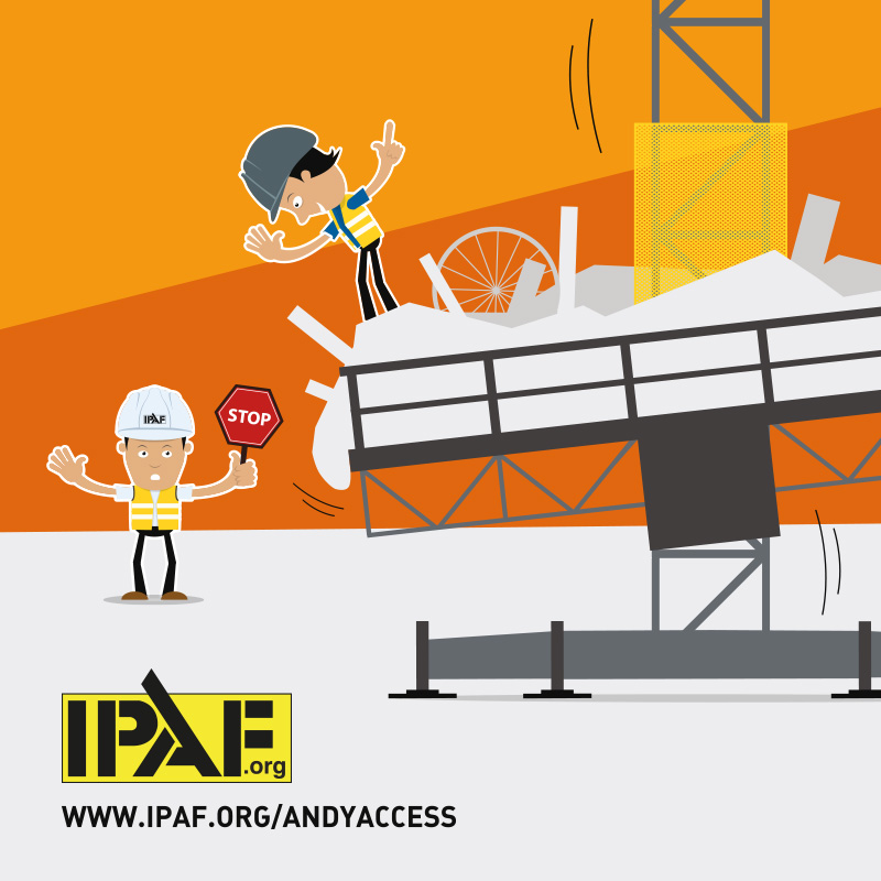 IPAForg's tweet photo. Don't overload the Platform: always respect the load chart and follow the manufacturer’s guidance for its intended use. Download this poster and other #AndyAccess MEWP/MCWP key topic posters for use in your daily operations. https://t.co/9elwumzr2A https://t.co/P2VzWOdYWt