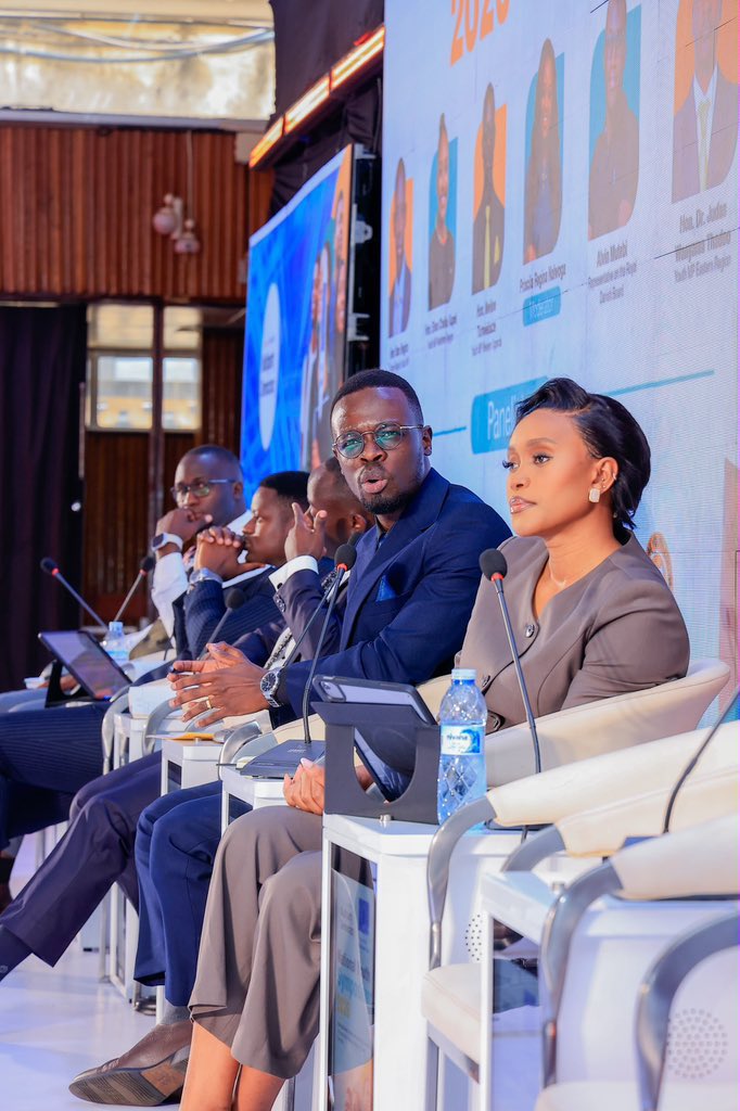 KanyesigyeMerc1's tweet photo. A historic day for Uganda's youth! 🇺🇬
My sincerest gratitude to the incredible young leaders & MPs who showed up in overwhelming numbers at the launch of the #YouthLegislativeAgenda 2026-2031. 

Your solidarity & support made the difference. Special thanks to the Minister for Primary Health Care, Hon. @DrAyumeCharles, for gracing the launch. Your support is invaluable.

And to Hon. @JustineLumumba, thank you for a powerful keynote speech that filled us with positivity about the future of this legislative term.

And to my colleague youth MPs;
@ElmaKapelChalla @MwineTumwebaze 
@Wanyamajudas @SamBegira 
This milestone was a result of your concerted efforts & without continued co-operation, we shall lead our youth to the promised land.

In a special, thanks to our partners; @NimdUganda, @EUinUG, @WFD_Democracy, @SensitiseUg for all the support in this cause.
We are ready to legislate, appropriate, and oversee for a prosperous Uganda.
This is our social contract.

Tuko Pamoja!
🌟🌟🌟

#UPFYA #UgandaYouth #TukoPamoja #ForGodAndMyCountry #YouthInLeadership #Vision2040