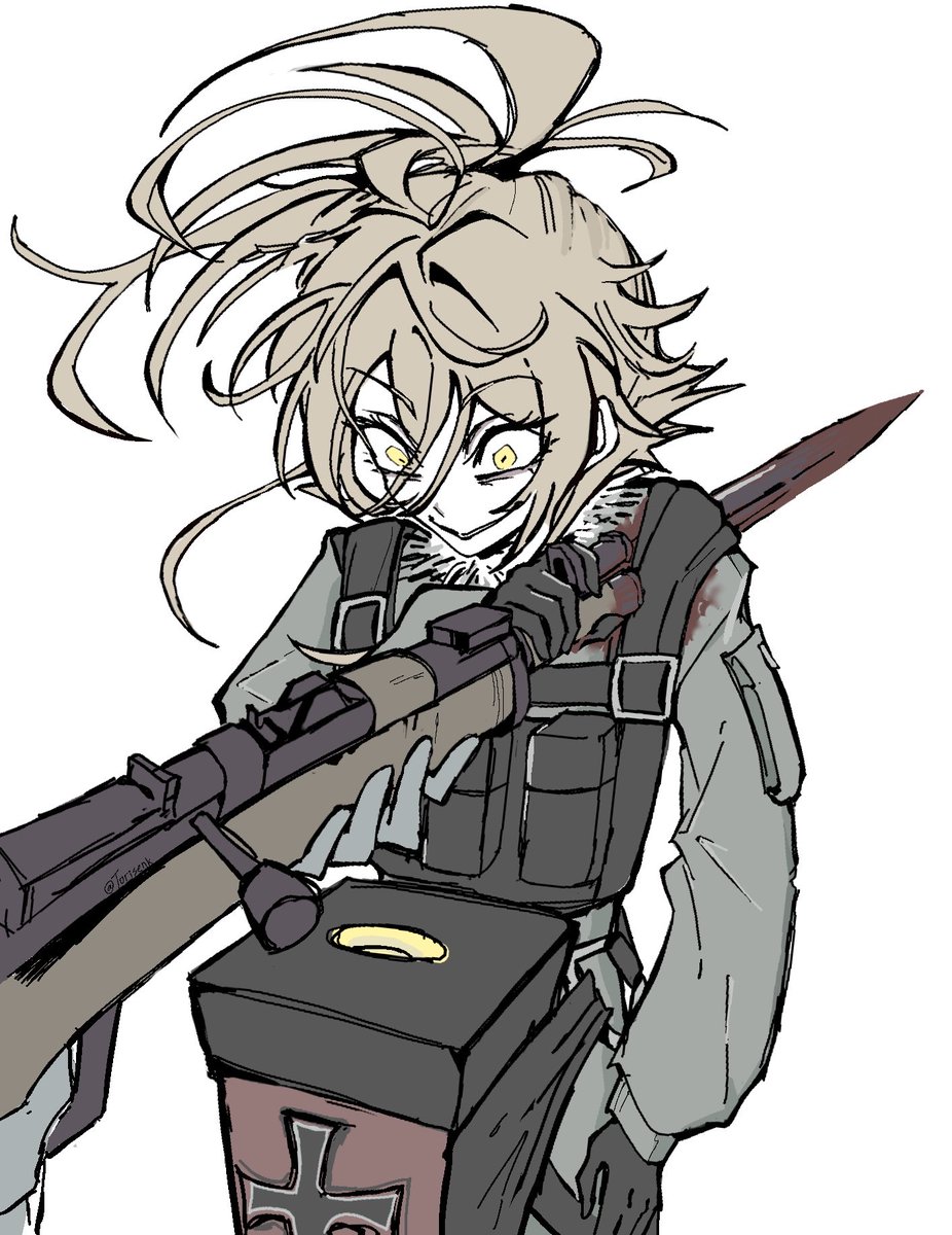 Torisenk's tweet photo. #幼女戦記 down together https://t.co/bzL9Flfsxx