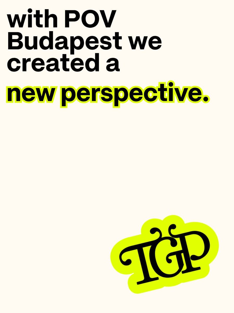 MarileeRivbeh's tweet photo. Creative industries thrive on exchange. That’s what @pov. budapest set out to create. Over two days, 800+ creatives, innovators, founders, and global brands sparked ideas, challenged perspectives, and built connections—putting Budapest on the https://t.co/MCH6A8Xqyd