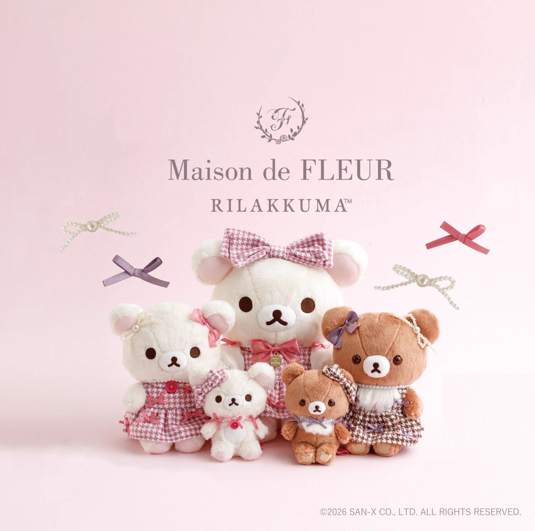 Maison de FLEUR リラックマ コリラックマ 5点セット Maison de FLEUR on X: 