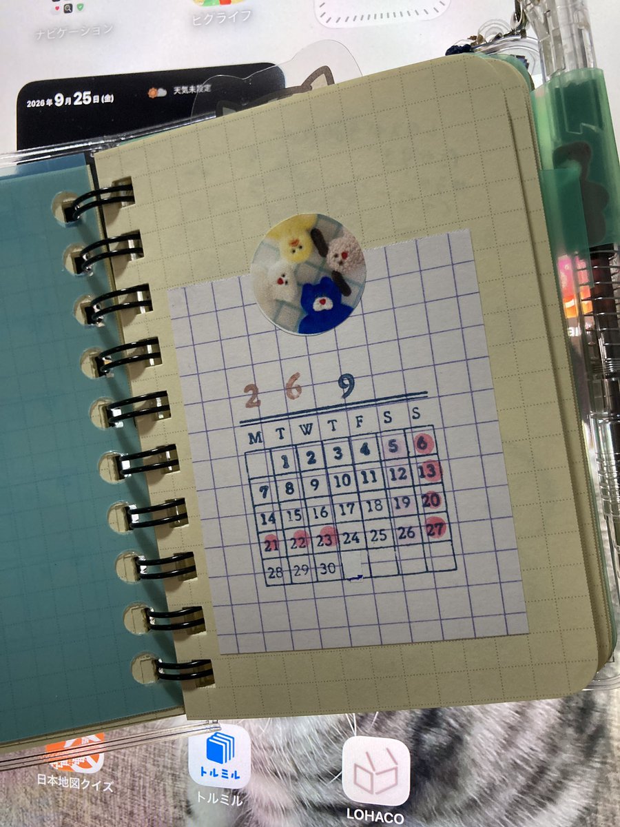 usausanoki's tweet photo. ミニロルダイアリー
今までM一択だったけど
書くところが必然的に少ないから続くよ！
なんならミニハマった
カスタマイズも楽しい https://t.co/Hg8vfM6hqu