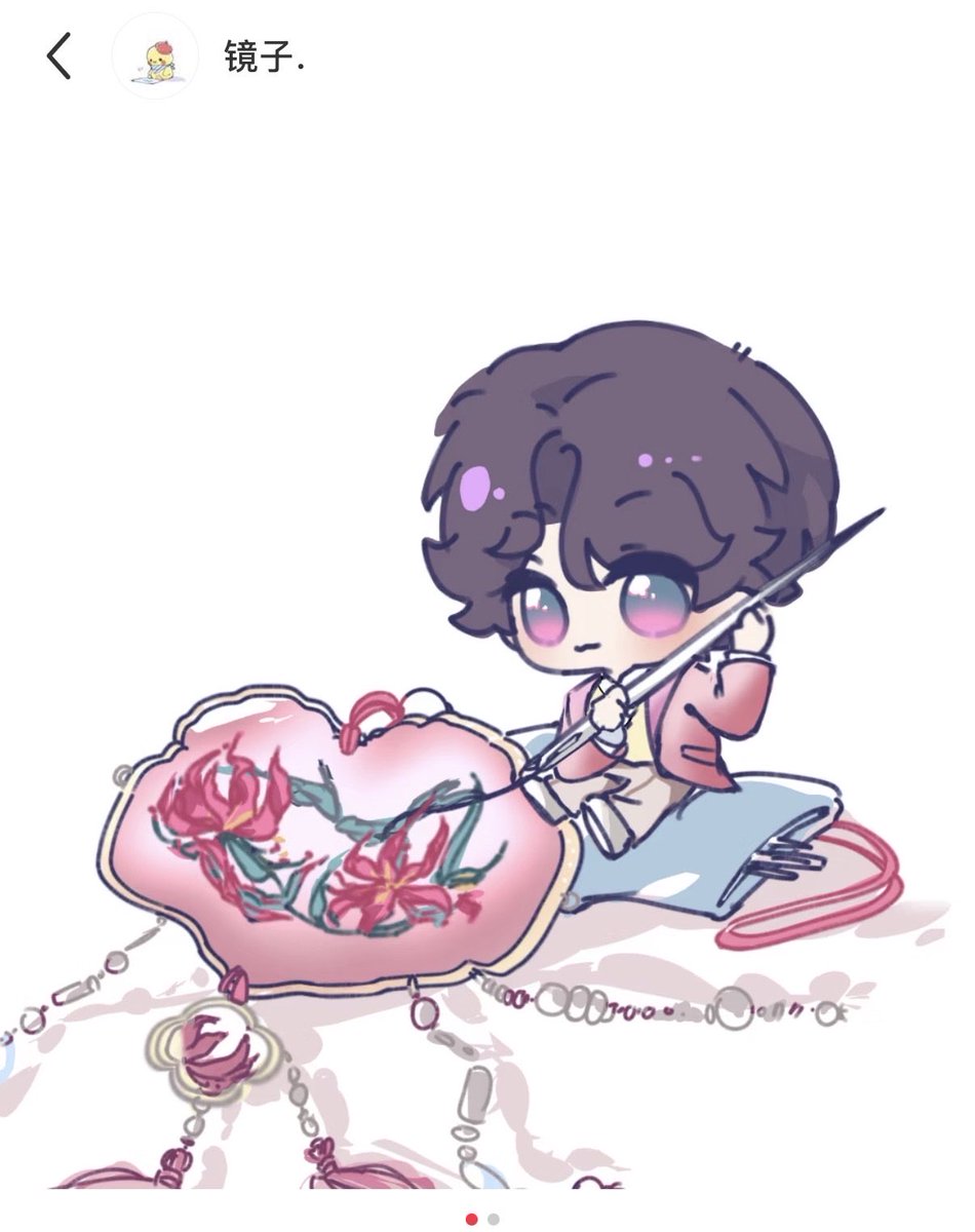 qiyuhaiyue's tweet photo. so cute. 中秋节快乐 qi yu from my favourite chibi artist 🥹🥮 

cr. 镜子 https://t.co/kDr8J19w1o https://t.co/JBkIdioFxo