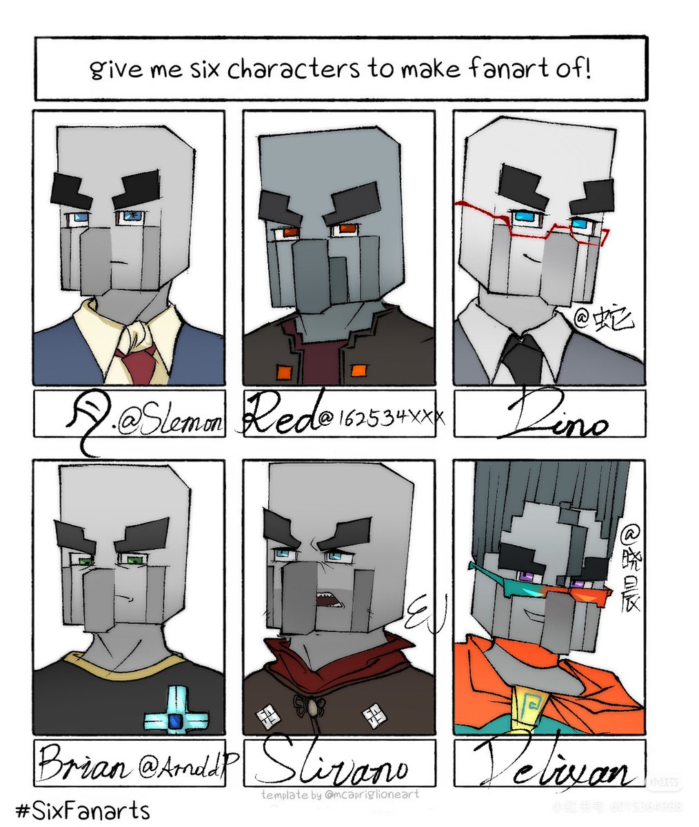 ElegyJacob's tweet photo. 哥们儿出来画方块😎😎
我就不一个个艾特了
#minecraft #illager #illageroc #sixfanarts https://t.co/Sx43UTWtxD