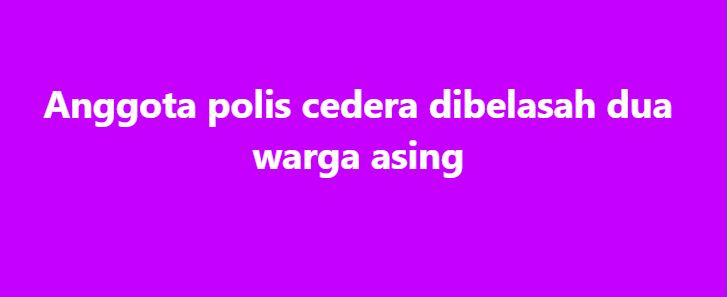 SinarOnline's tweet photo. Anggota polis cedera dibelasah
Anggota polis terlibat telah menegur suspek yang ketika itu membuat bising dengan memasang pembesar suara yang kuat di tepi jalan.
#sinarharian #PDRM #wargaasing https://t.co/QPhIoijtc3