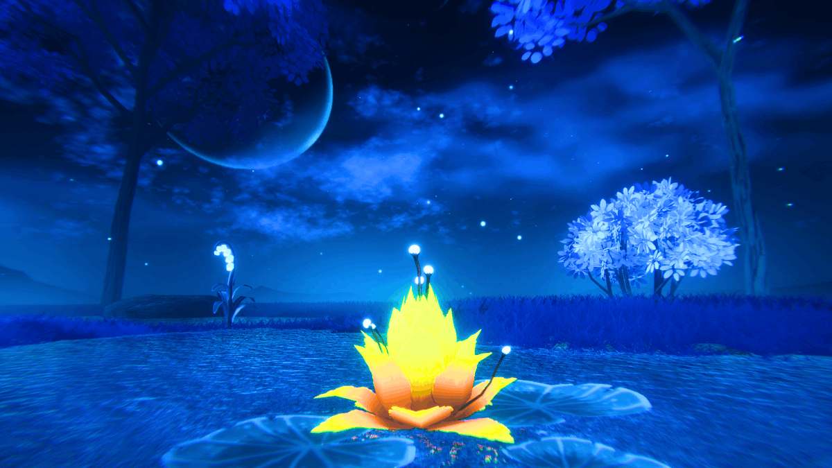 VRC_BARREL003's tweet photo. World:Lunar Interstice
by:Synt
蒼い世界の向こう、月が静かに輝く。
Beyond the blue world the moon shines quietly.
#VRChat #VRChat_world紹介 #VRChatPhotography https://t.co/NsrjnN1VAR