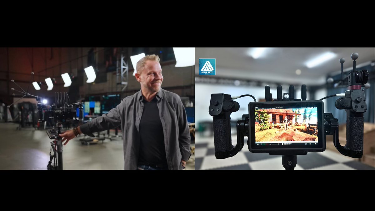 AppleArtsStudio's tweet photo. From the technology behind Avatar to #AAS. @AppleArtsStudio 

We have added a high-end Technoprops Virtual Camera to our production pipeline.

Technoprops was involved in the development of the Virtual Camera/Simul-Cam technology used on James Cameron’s Avatar.

Now we are bringing that class of virtual cinematography technology into our own Motion Capture and Virtual Production workflow.

No compromise.

#Technoprops #VirtualCamera #MotionCapture #VirtualProduction