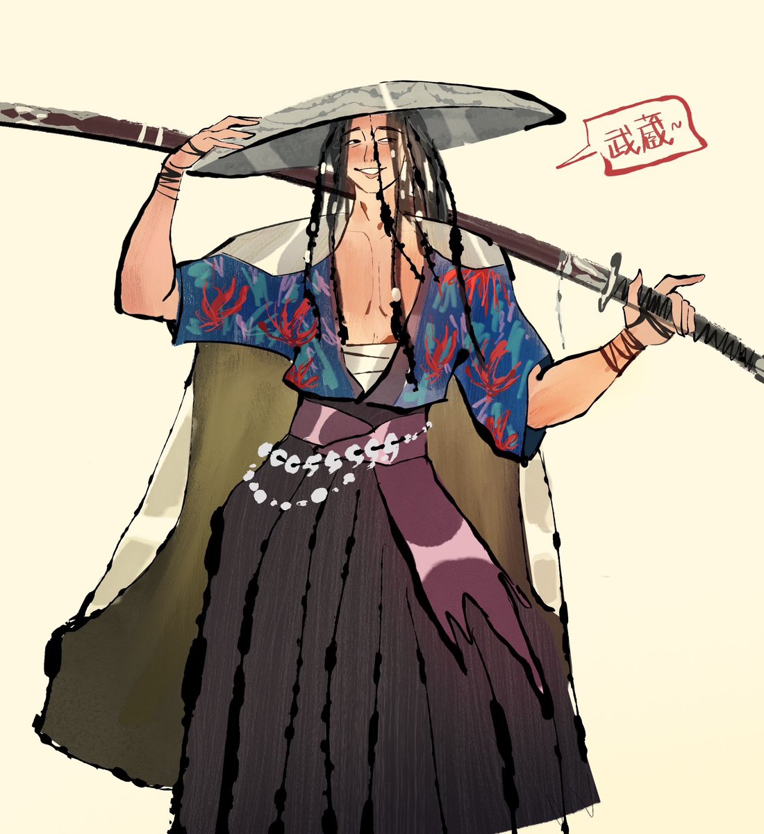 Bagelll1's tweet photo. 佐々木巌流

#鬼武者 #onimusha https://t.co/zFQDQ56M7o
