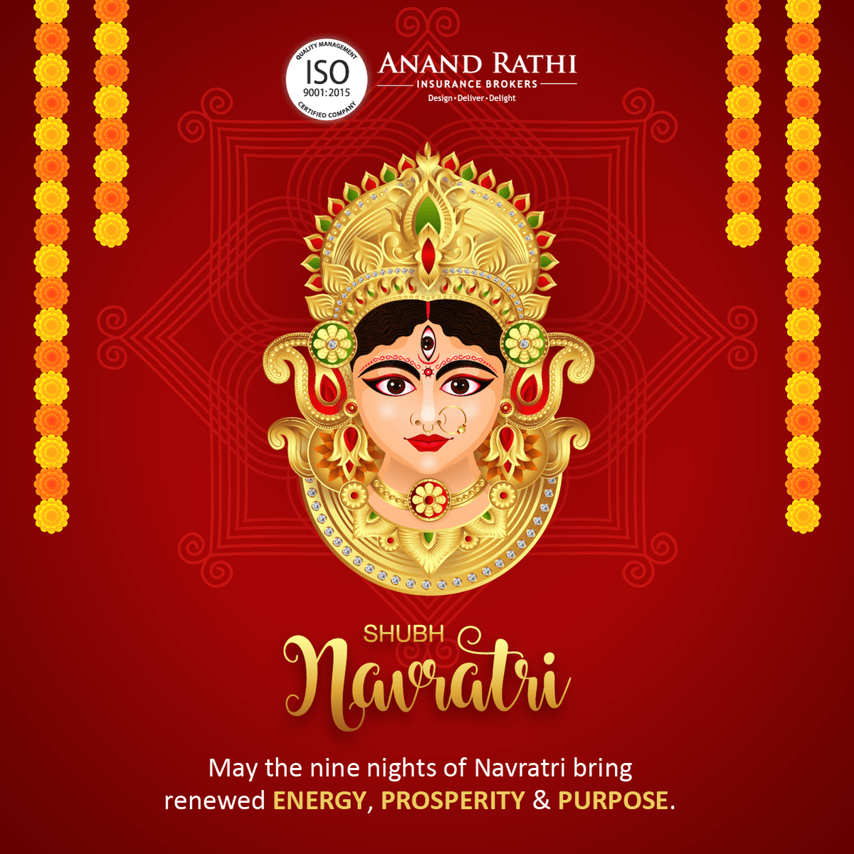 InsuranceRathi's tweet photo. As we welcome the auspicious days of Navratri, may they inspire us with renewed energy, strength and positivity.
Shubh Navratri!🌺✨

#ShubhNavratri #Navratri #FestiveSeason https://t.co/AVMiQBfDdI